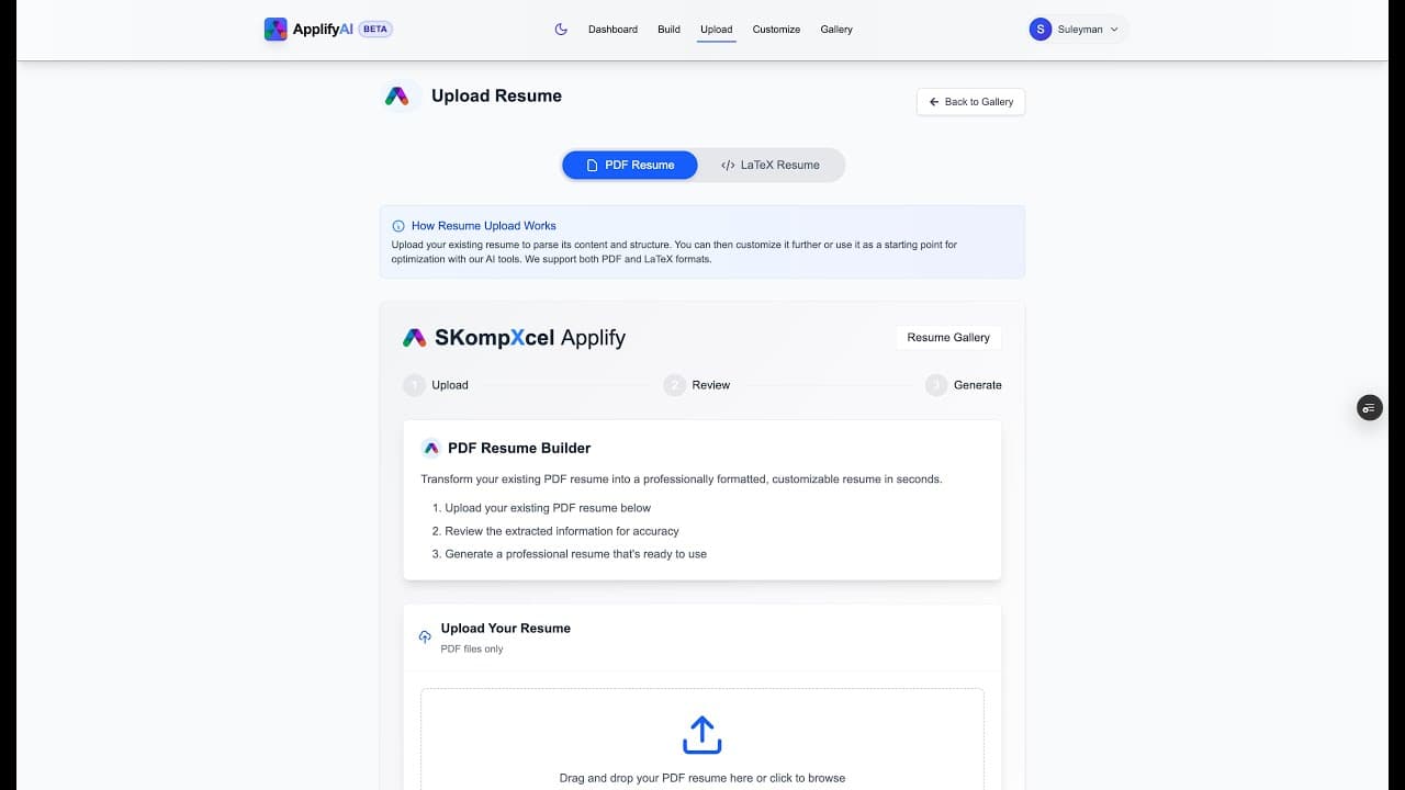 Video thumbnail: Resume Parsing